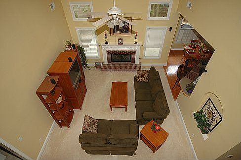 Family Room View from Upstairs