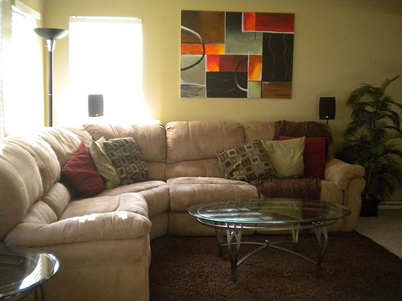 Huge Living room with Newer Windows, and brand new carpet.