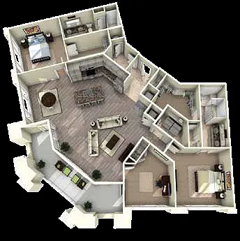 Floor plan Morehead