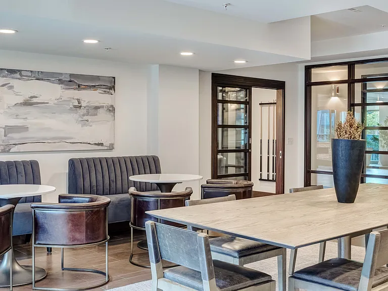 Socialize with friends or neighbors with ample social zones