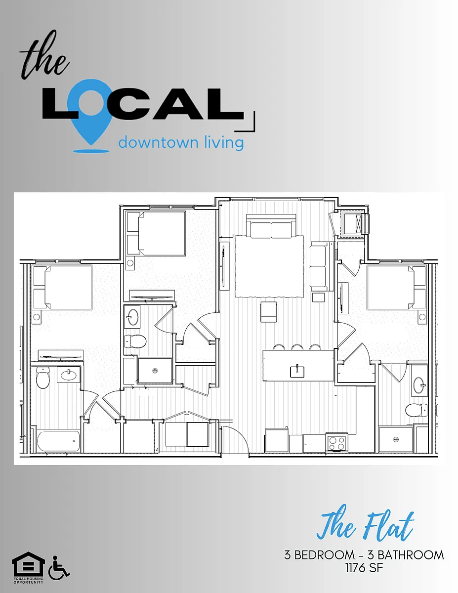 Floor plan The Flat