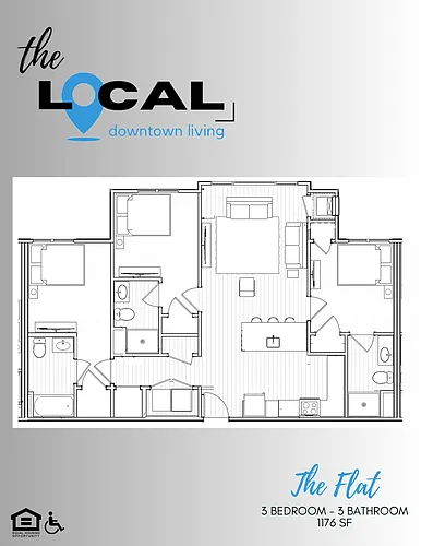 Floor plan The Flat