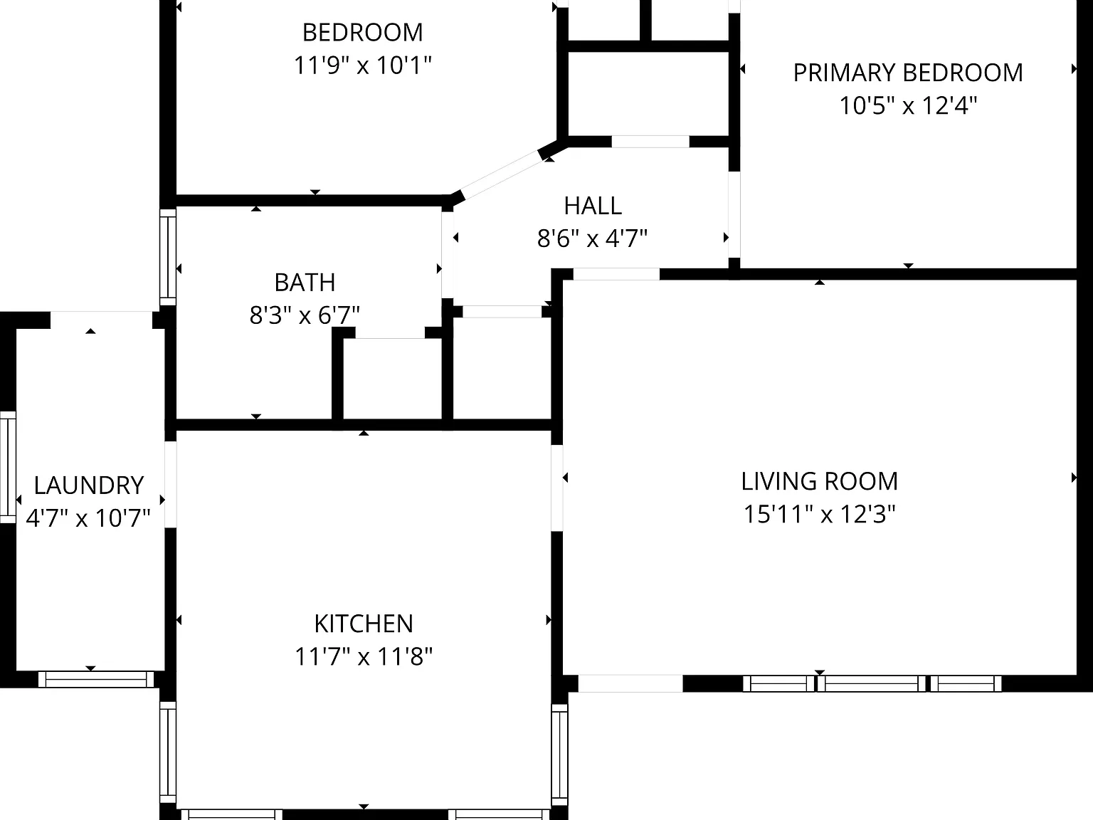 2 bed, 718 sqft, $1,800 — Photo 2