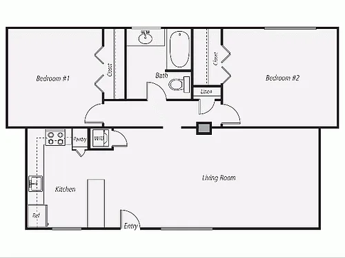 Floor plan B1