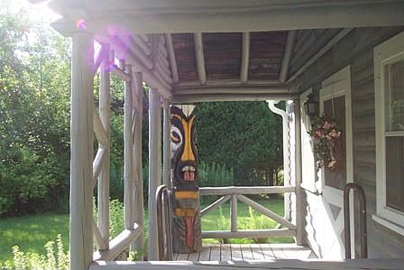 Guest Cabin Entrance