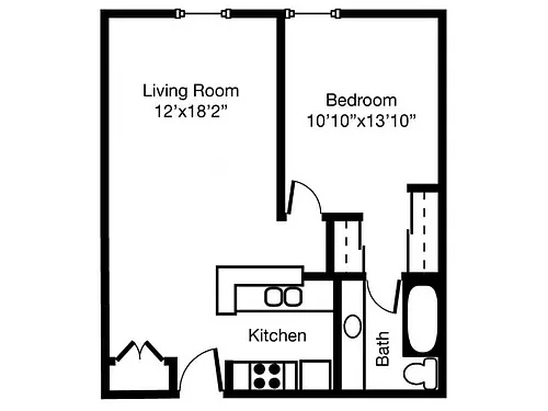 Floor plan 648