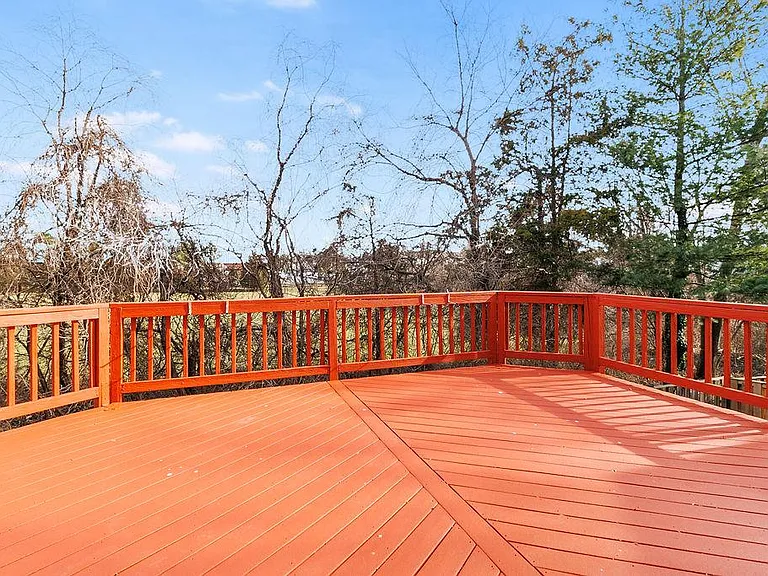 Deck w/ View of Field