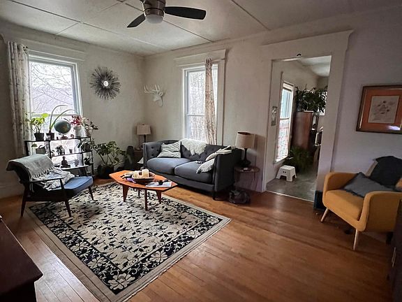 living room upon entering the apartment