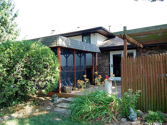 Private backyard