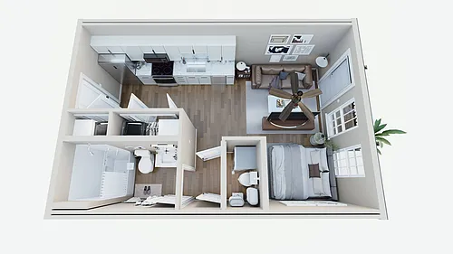 Floor plan The Aluminum