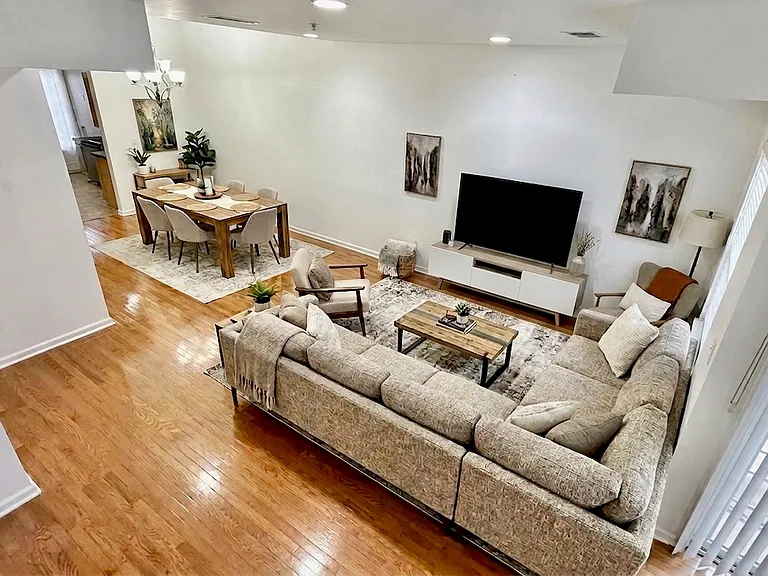Living Room Virtually Staged