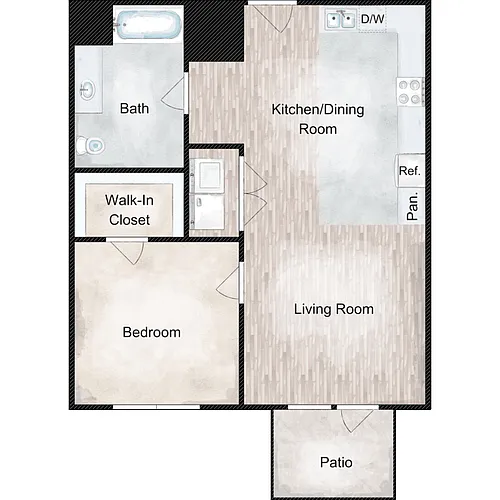 Floor plan A2A