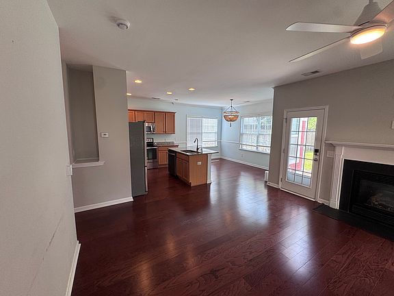 Downstairs living room.
