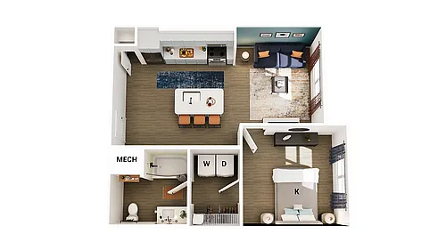 Floor plan A1A