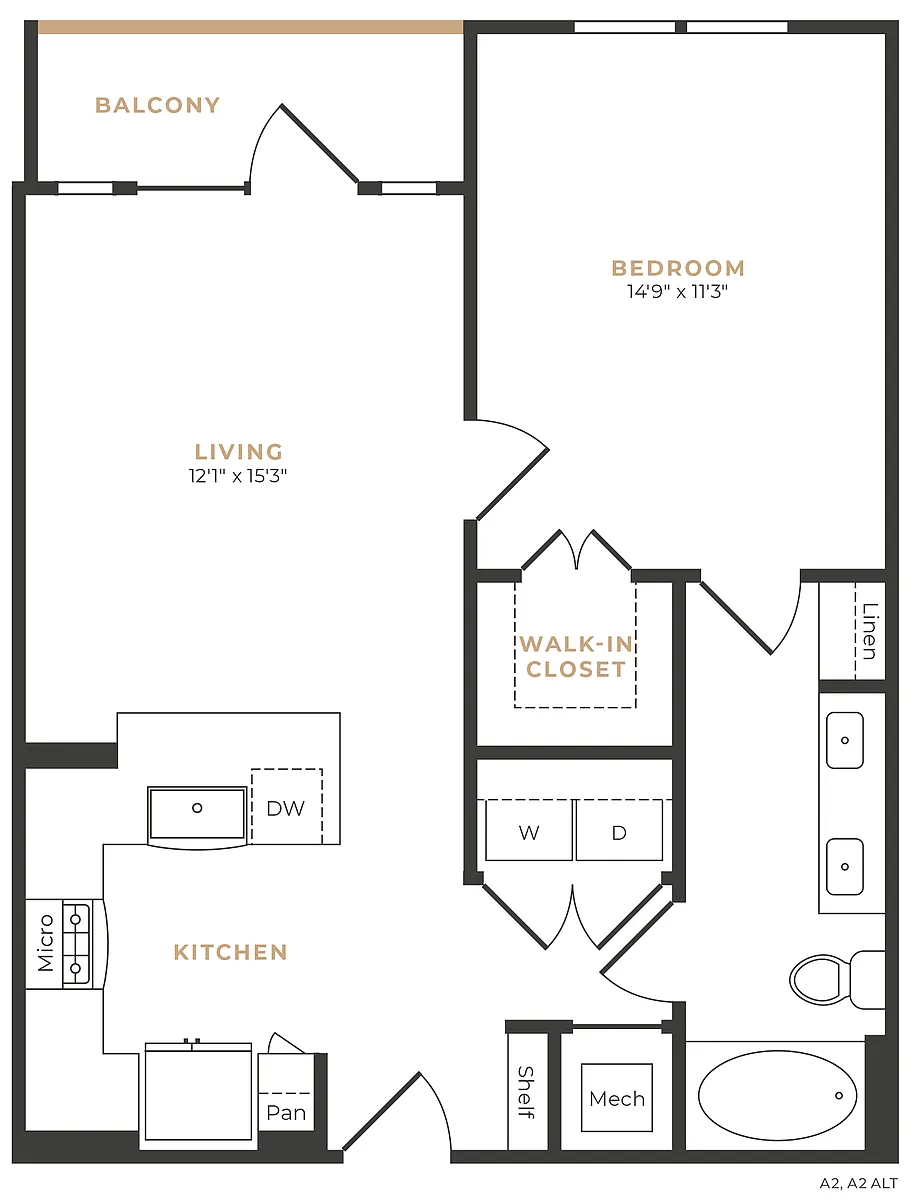 Floor plan A10