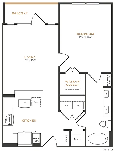Floor plan A10