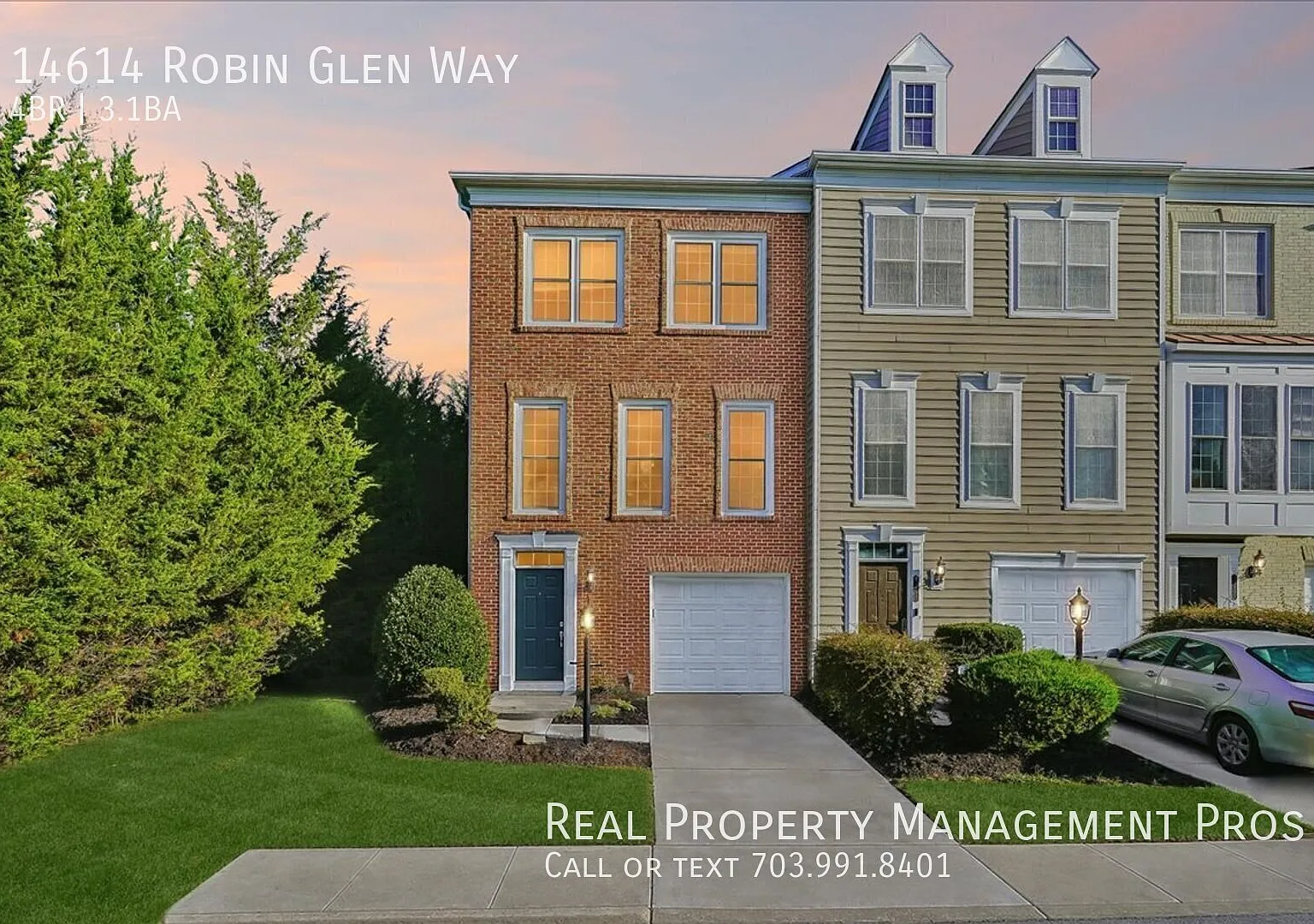 3-Level Townhome with Entry-Level Bedroom Suite and Resort-Style Amenities in Potomac Club! — Photo 1