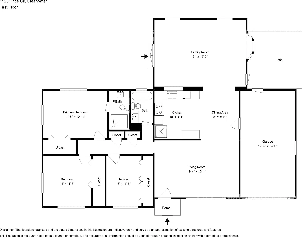 1520 Price Cir Clearwater, FL 33764 — Photo 2