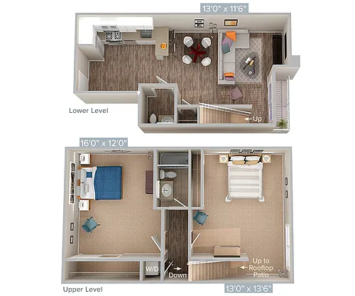 Floor plan B4-822