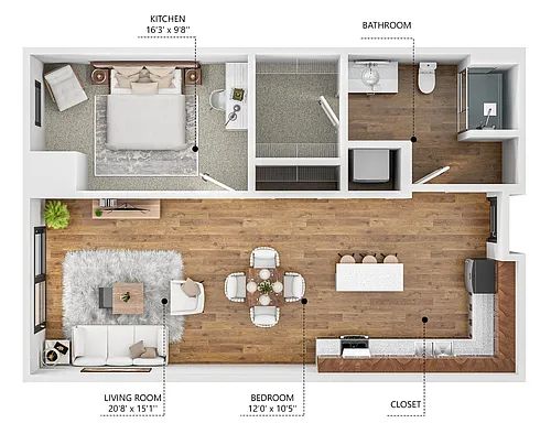 Floor plan A8 - Breathe ADA