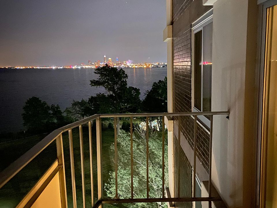 Night view from balcony
