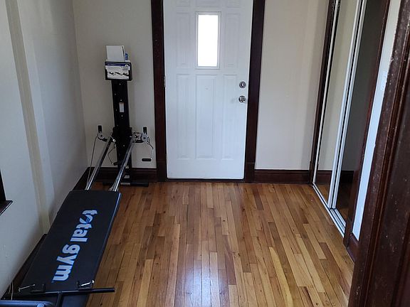 Office (spare room). Door leads to balcony overlooking the backyard.