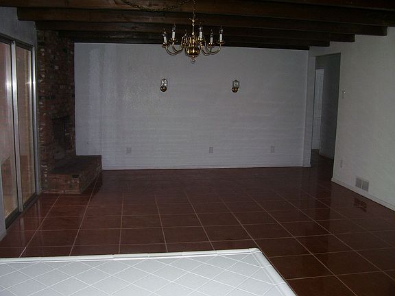 Dining room with fire place