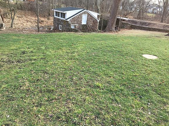 springhouse from front lawn