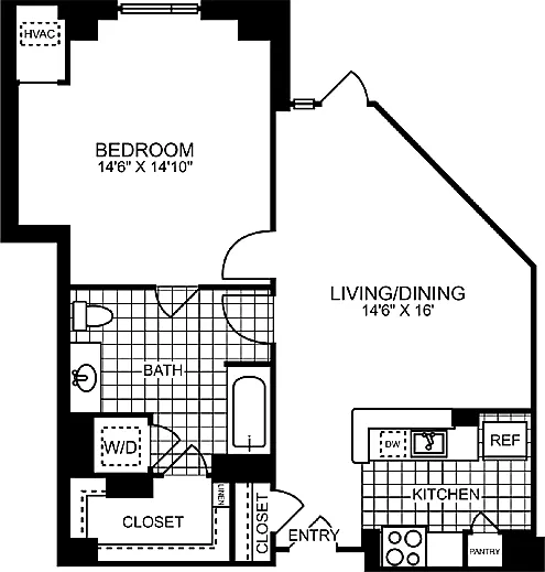 Floor plan A22