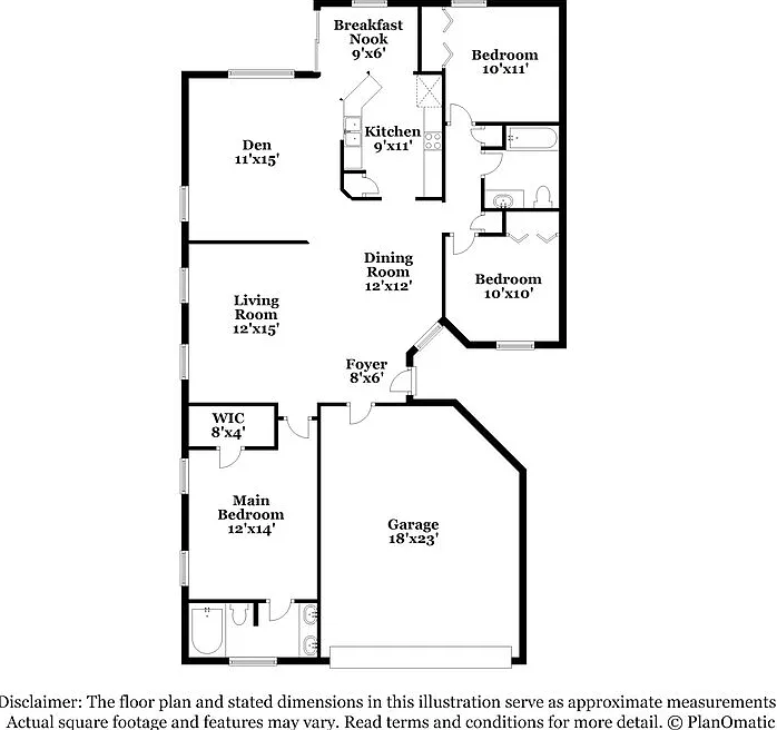 3 bed, 2.0 bath, 1420 sqft, $2,115 — Photo 2