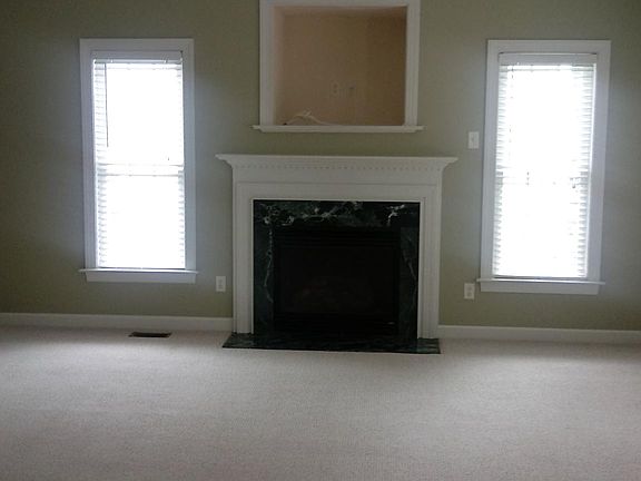 Family room with gas fire.