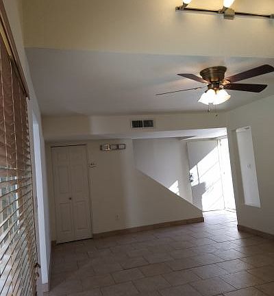 Family room with front door