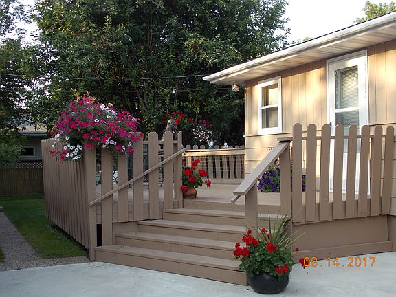 back part of deck