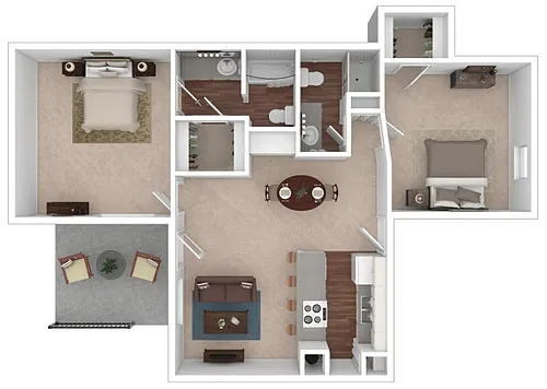 Floor plan B1 - The Rustic Meadow