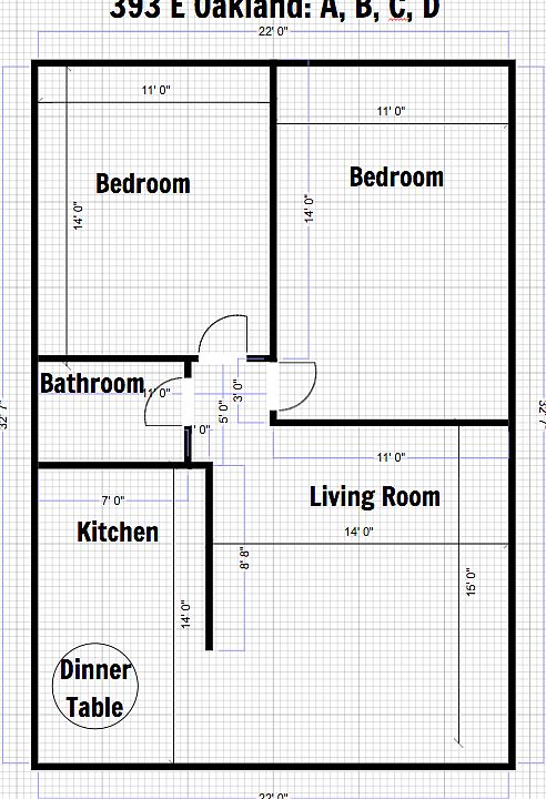 1st image of 393 E Oakland Ave APT A
