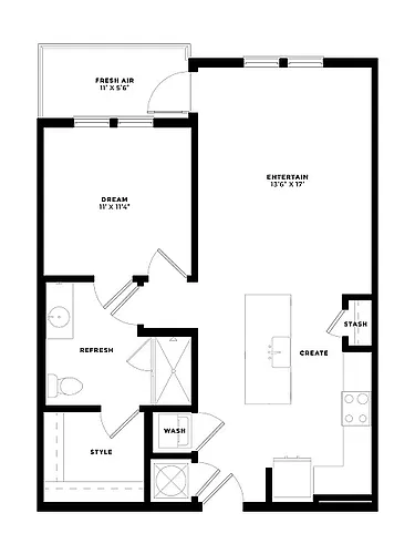 Floor plan A1