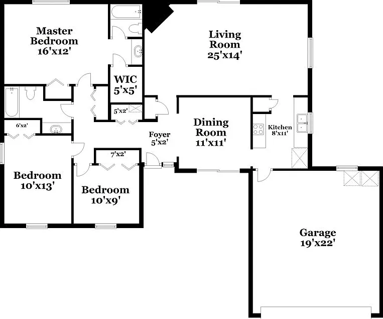 3 bed, 2.0 bath, 1419 sqft, $1,785 — Photo 2