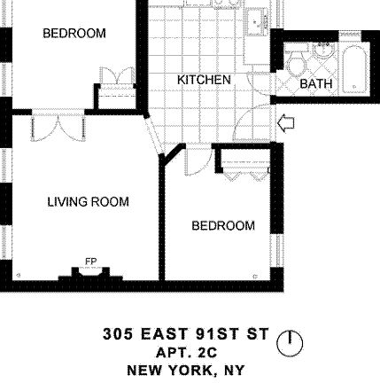 4th image of 305 E 91st St APT 3A