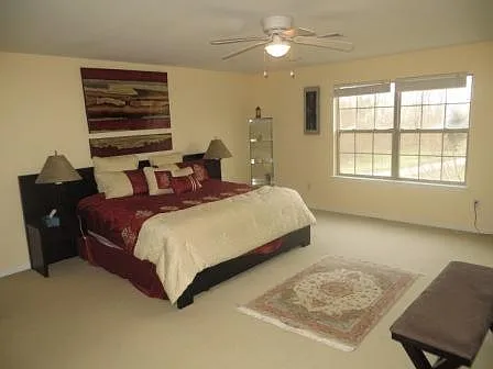 2nd Bedroom with attached Bath & walk-in Closet