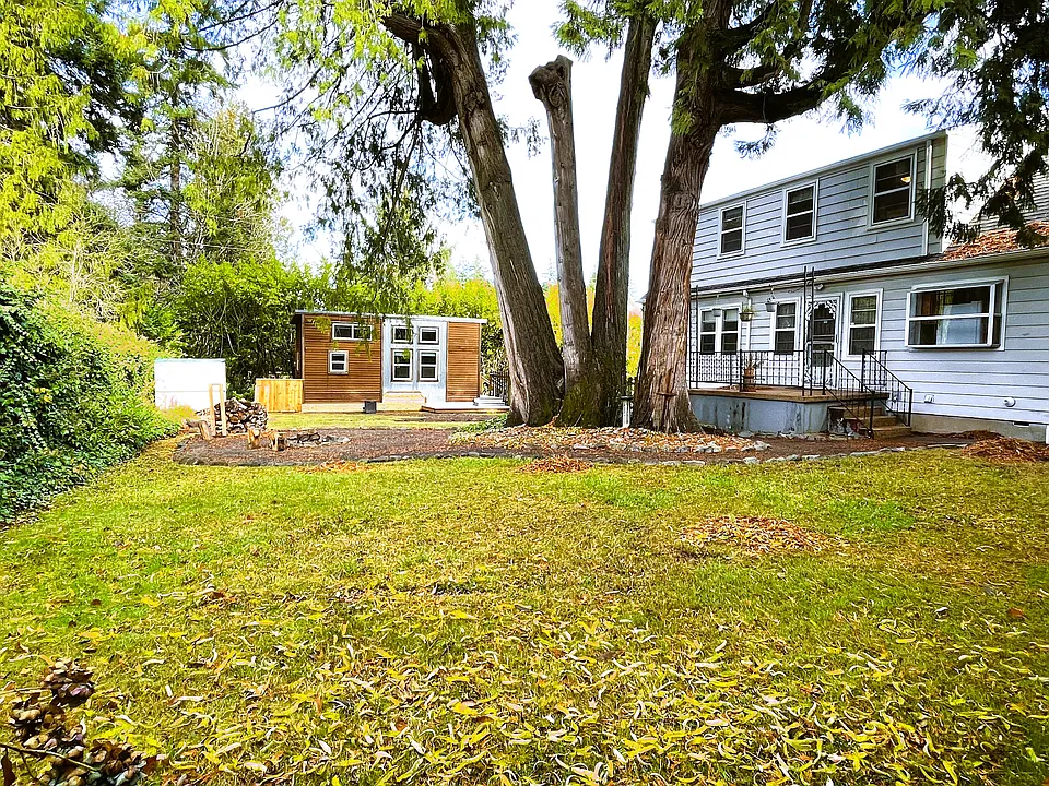 Huge fully-fenced backyard.