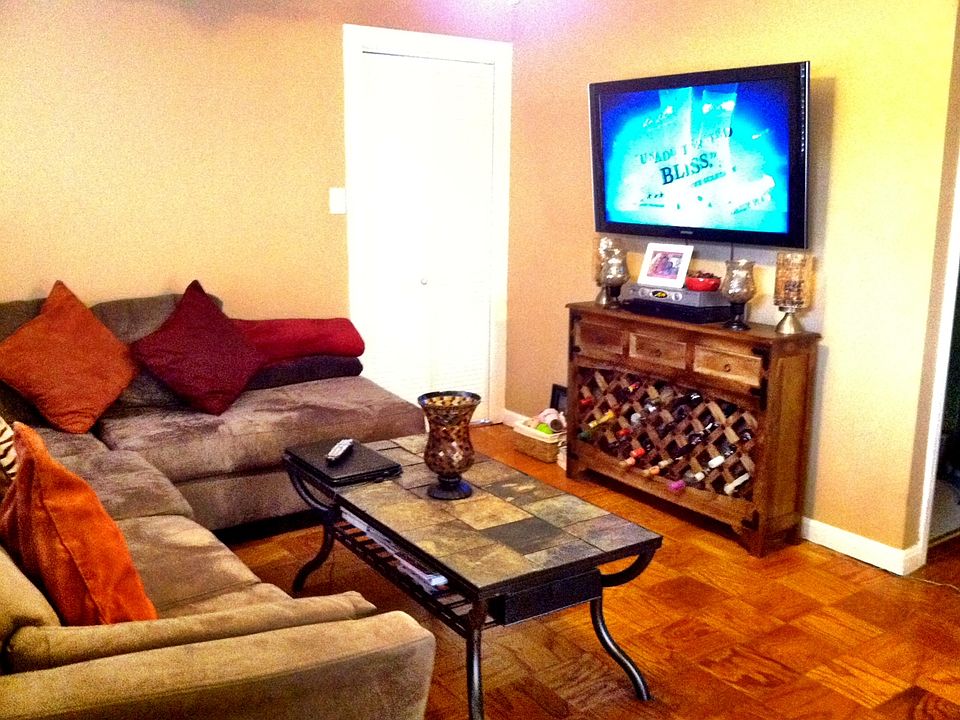 Beautiful hardwood floors in the living room