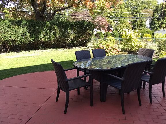 Patio and back yard