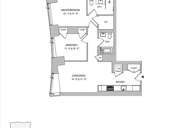 2nd image of 11 Hoyt St #26L