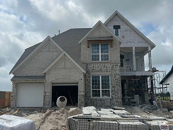 Construction progress - 4101 Hidden Autumn Lane