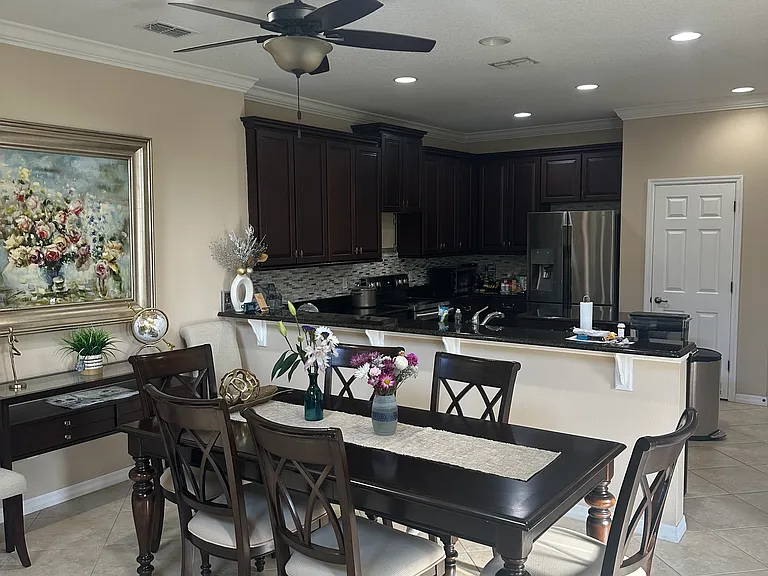 Dining Area (Furniture not included)