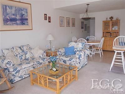 Living and dining rooms