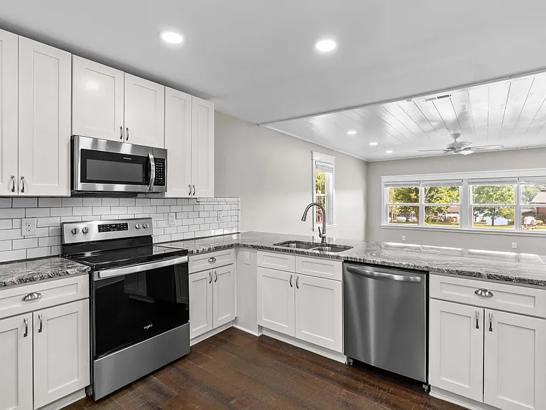 All new stainless appliances and granite countertops!
