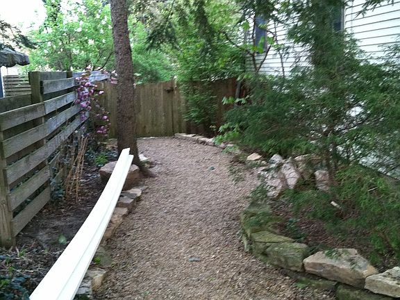 path to back yard
