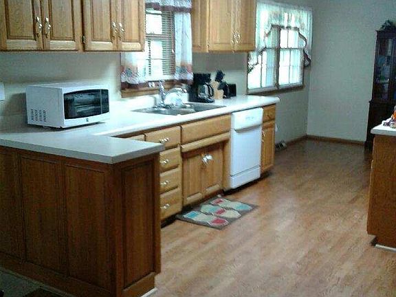Open kitchen area left side 
