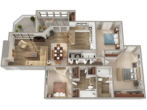 Floor plan Piedmont